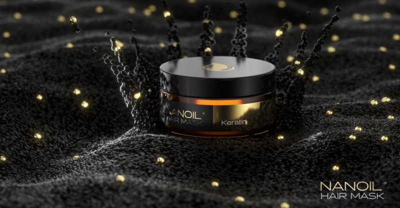 Nanoil effektiv maske med keratin