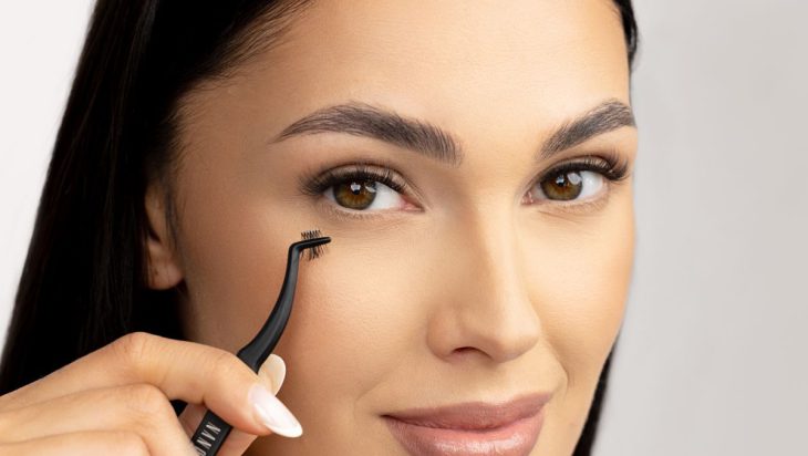 Falske øjenvipper Pre-Glued nanolash